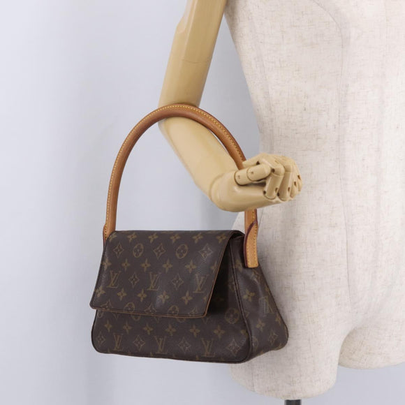 LOUIS VUITTON Monogram Mini Looping Shoulder Bag M51147 LV Auth 211874V