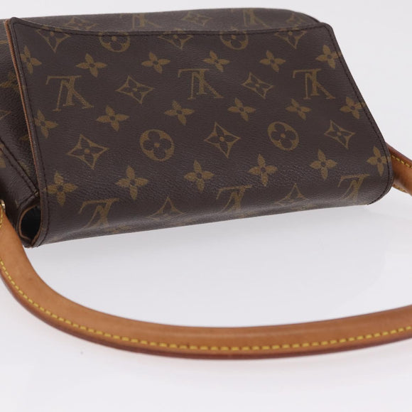 LOUIS VUITTON Monogram Mini Looping Shoulder Bag M51147 LV Auth 211874V