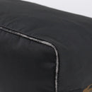 FENDI Shoulder Bag Canvas Black Silver 26587 Auth 211875-12