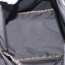 FENDI Shoulder Bag Canvas Black Silver 26587 Auth 211875-16