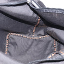 FENDI Shoulder Bag Canvas Black Silver 26587 Auth 211875-17