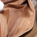 CELINE Macadam Canvas Tote Bag PVC Beige Gold Auth 211877-24