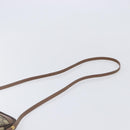 GUCCI GG Supreme Shoulder Bag PVC Beige Gold Auth 211882-8