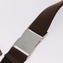 GUCCI GG Canvas Waist Bag Beige Silver 28566 Auth 211883-10