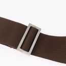 GUCCI GG Canvas Waist Bag Beige Silver 28566 Auth 211883-8