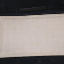 Balenciaga Navy Cabas S Hand Bag Canvas White Silver 339933 Auth 211886-17