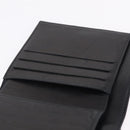 CHANEL Bifold Wallet Caviar Skin Black Gold CC Auth 211888M-15