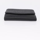 CHANEL Bifold Wallet Caviar Skin Black Gold CC Auth 211888M-7