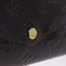 LOUIS VUITTON Vernis Portefeuille Sarah Wallet Amarante M93524 LV Auth 211889A-12