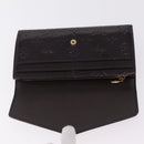 LOUIS VUITTON Vernis Portefeuille Sarah Wallet Amarante M93524 LV Auth 211889A-13