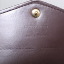 LOUIS VUITTON Vernis Portefeuille Sarah Wallet Amarante M93524 LV Auth 211889A-14