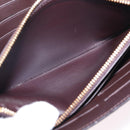 LOUIS VUITTON Vernis Portefeuille Sarah Wallet Amarante M93524 LV Auth 211889A-21