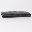 LOUIS VUITTON Vernis Portefeuille Sarah Wallet Amarante M93524 LV Auth 211889A-6