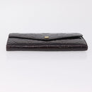 LOUIS VUITTON Vernis Portefeuille Sarah Wallet Amarante M93524 LV Auth 211889A-7