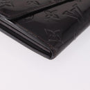 LOUIS VUITTON Vernis Portefeuille Sarah Wallet Amarante M93524 LV Auth 211889A-8