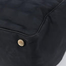 CHANEL New Travel Line Tote Bag Nylon Black Gold CC Auth 211891A-13