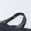CHANEL New Travel Line Tote Bag Nylon Black Gold CC Auth 211891A-8