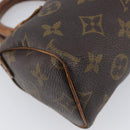 LOUIS VUITTON Monogram Mini Speedy Hand Bag M41534 LV Auth 211894-13