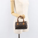 LOUIS VUITTON Monogram Mini Speedy Hand Bag M41534 LV Auth 211894-22