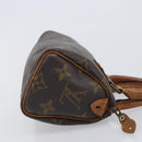 LOUIS VUITTON Monogram Mini Speedy Hand Bag M41534 LV Auth 211894-4