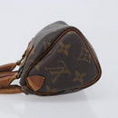 LOUIS VUITTON Monogram Mini Speedy Hand Bag M41534 LV Auth 211894-5