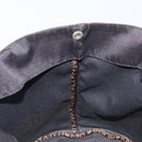 FENDI Hand Bag Canvas Black Auth 211897-18