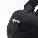 PRADA Backpack Nylon Black Silver Auth 211901-13