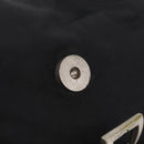 PRADA Backpack Nylon Black Silver Auth 211901-23