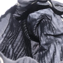 PRADA Backpack Nylon Black Silver Auth 211901-27