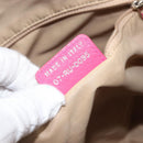 Christian Dior Trotter Canvas Shoulder Bag Beige Silver Auth 211903V-25