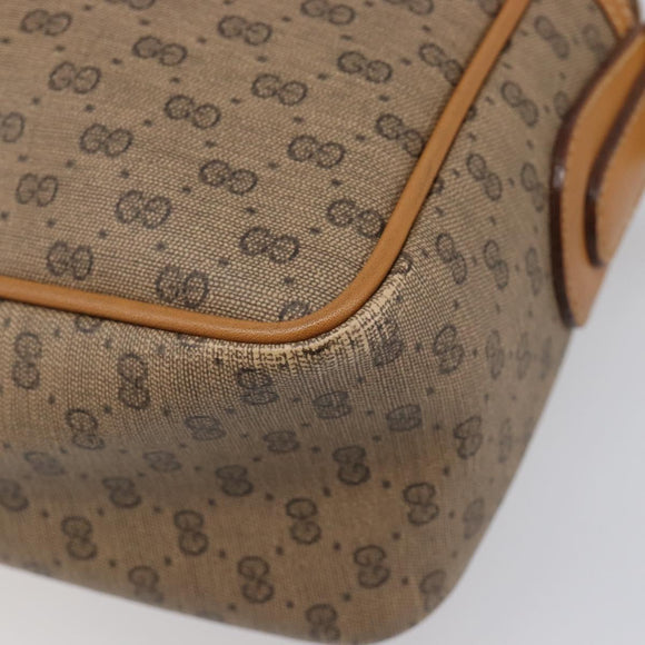 GUCCI Micro GG Supreme Web Sherry Line Bag PVC Beige 001 261 0942 Auth 211904