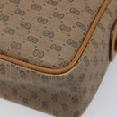 GUCCI Micro GG Supreme Web Sherry Line Bag PVC Beige 001 261 0942 Auth 211904-12