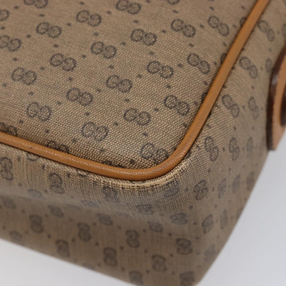 GUCCI Micro GG Supreme Web Sherry Line Bag PVC Beige 001 261 0942 Auth 211904