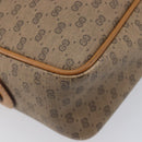 GUCCI Micro GG Supreme Web Sherry Line Bag PVC Beige 001 261 0942 Auth 211904-13