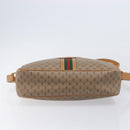 GUCCI Micro GG Supreme Web Sherry Line Bag PVC Beige 001 261 0942 Auth 211904-9