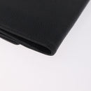 CHANEL Bifold Wallet Caviar Skin Black Gold CC Auth 211906A-10