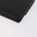 CHANEL Bifold Wallet Caviar Skin Black Gold CC Auth 211906A-11