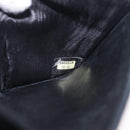 CHANEL Bifold Wallet Caviar Skin Black Gold CC Auth 211906A-22