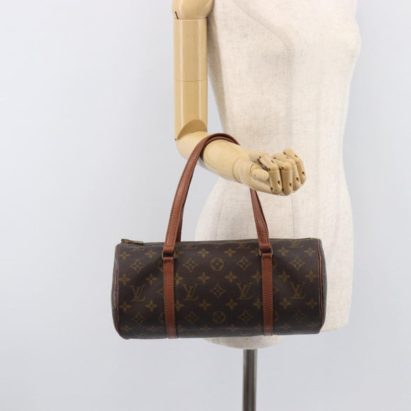 LOUIS VUITTON Monogram Papillon 30 Hand Bag M51365 LV Auth 211907A