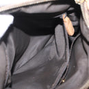 Christian Dior Trotter Canvas Hand Bag Beige Gold Auth 211909-25