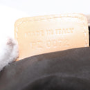 Christian Dior Trotter Canvas Hand Bag Beige Gold Auth 211909-26