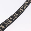 Christian Dior Trotter Canvas Belt 29.5"" Navy Gold Auth 211913A-7