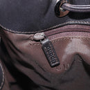 GUCCI GG Canvas Hand Bag Beige Silver 001 4033 Auth 211921V-21