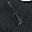 GUCCI GG Canvas Hand Bag Black 106494 Auth 211923V-14
