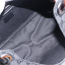 GUCCI GG Canvas Hand Bag Black 106494 Auth 211923V-17