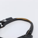 GUCCI GG Canvas Hand Bag Black 106494 Auth 211923V-8