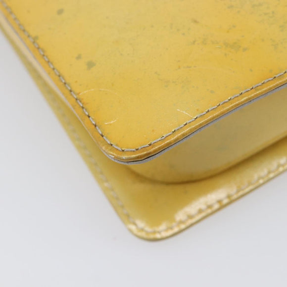 LOUIS VUITTON Monogram Vernis Motto Accessory Pouch Gris M91030 LV Auth 211924