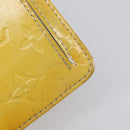 LOUIS VUITTON Monogram Vernis Motto Accessory Pouch Gris M91030 LV Auth 211924-17