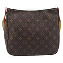LOUIS VUITTON Monogram Looping MM Shoulder Bag M51146 LV Auth 211925V-3