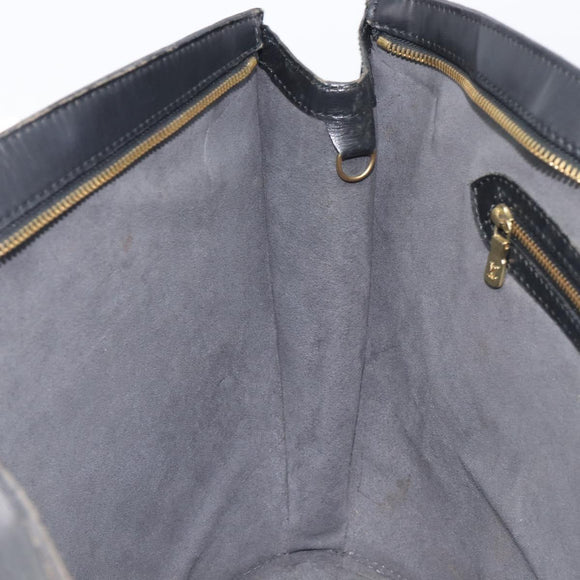 LOUIS VUITTON Epi Saint Jacques Shopping Bag Black M52272 LV Auth 211930